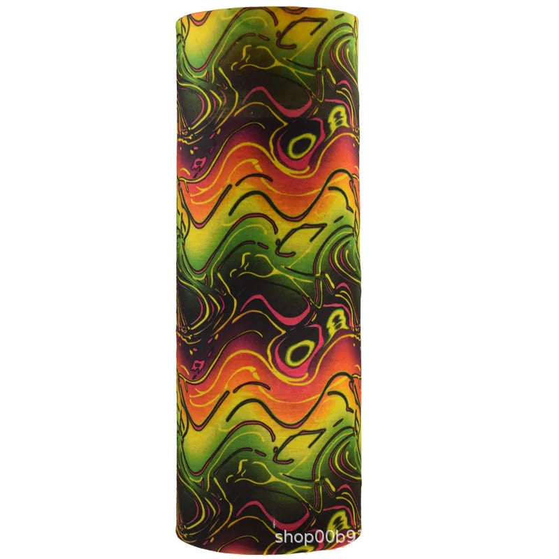 100 Colors Bandana Men Women Magic Scarf Cycling Hiking Camping Neck Tube Scarf Bandana Outdoor Bike Motorcycle Face Mask