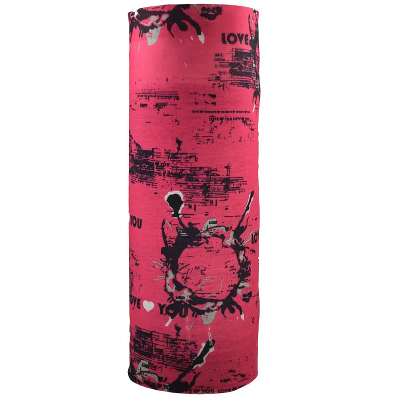 100 Colors Bandana Men Women Magic Scarf Cycling Hiking Camping Neck Tube Scarf Bandana Outdoor Bike Motorcycle Face Mask