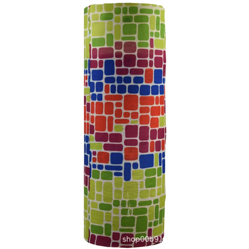 100 Colors Bandana Men Women Magic Scarf Cycling Hiking Camping Neck Tube Scarf Bandana Outdoor Bike Motorcycle Face Mask