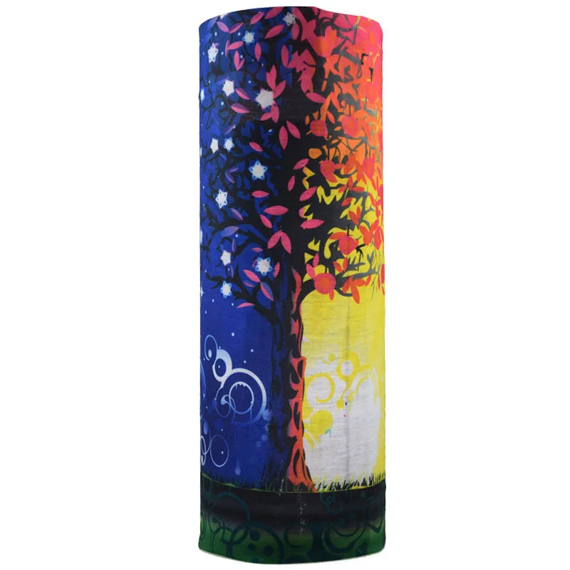 100 Colors Bandana Men Women Magic Scarf Cycling Hiking Camping Neck Tube Scarf Bandana Outdoor Bike Motorcycle Face Mask