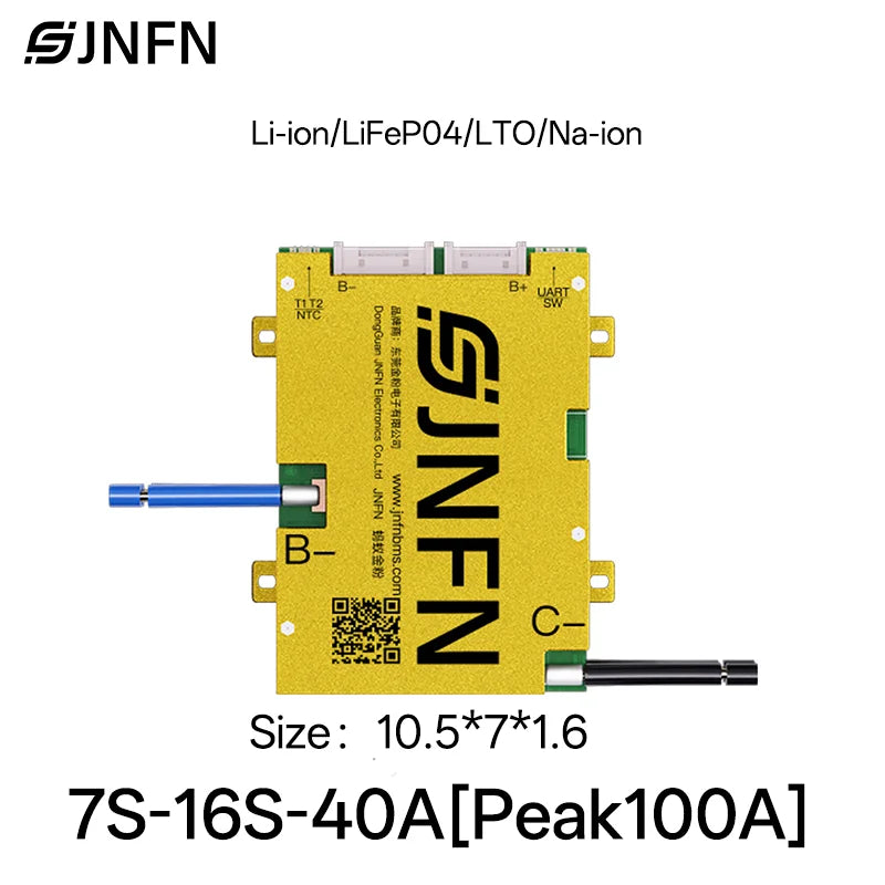 ANT Smart BMS 4S-24S 16S 40A Lifepo4 BMS 10S 13S 48V 30A Li-ion BMS 20S NMC LFP for E-bike E-scooter with Bluetooth Balance BMS