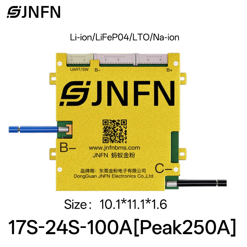 ANT Smart BMS 4S-24S 16S 40A Lifepo4 BMS 10S 13S 48V 30A Li-ion BMS 20S NMC LFP for E-bike E-scooter with Bluetooth Balance BMS