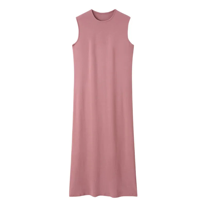 AS 2024 summer woman clothes lettuce cardigan + dress Ruffle Maxi Set nature fiber brand ribbing fabric(ship out in 1 day)