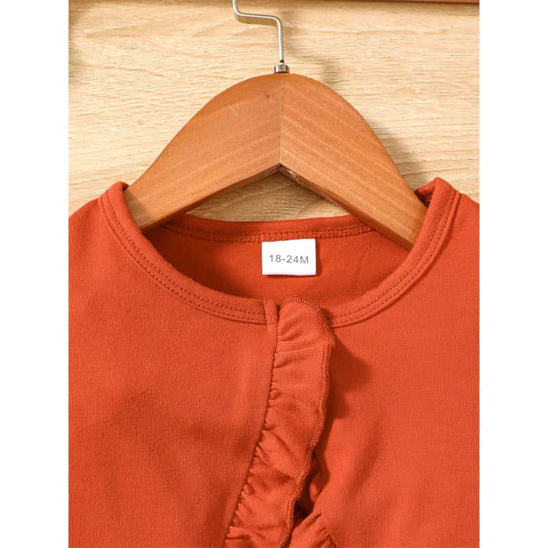 Clothes for Kids Girl 1-6 Years 2PCS Set Sling Floral Dress Solid Short Sleeves Overcoat Costume Summer Dress Girl Outfit