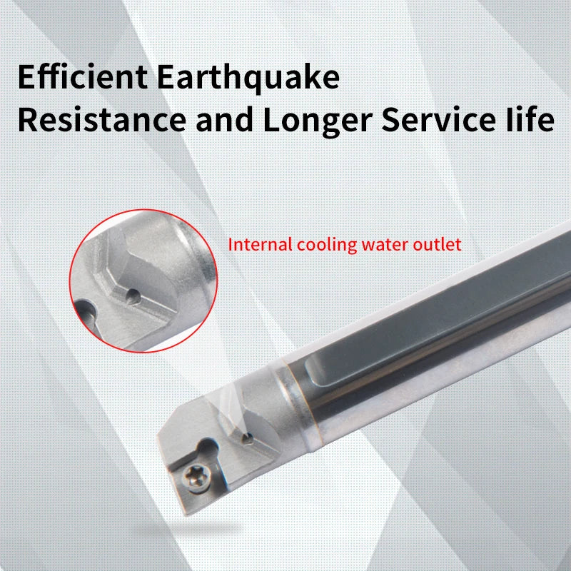 C10K/C12M/C14N/C16Q/C20R SCLCR06/09 Carbide Blade Lathe Tool Set CCMT Tungsten Steel Cutter Bar Internal Hole Turning Tool