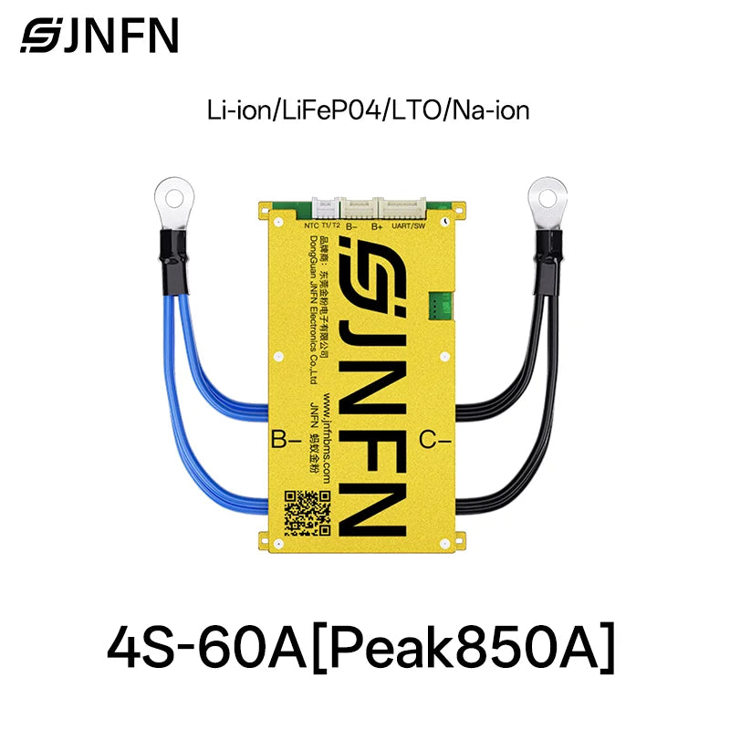 ANT Smart BMS 4S-24S 16S 40A Lifepo4 BMS 10S 13S 48V 30A Li-ion BMS 20S NMC LFP for E-bike E-scooter with Bluetooth Balance BMS