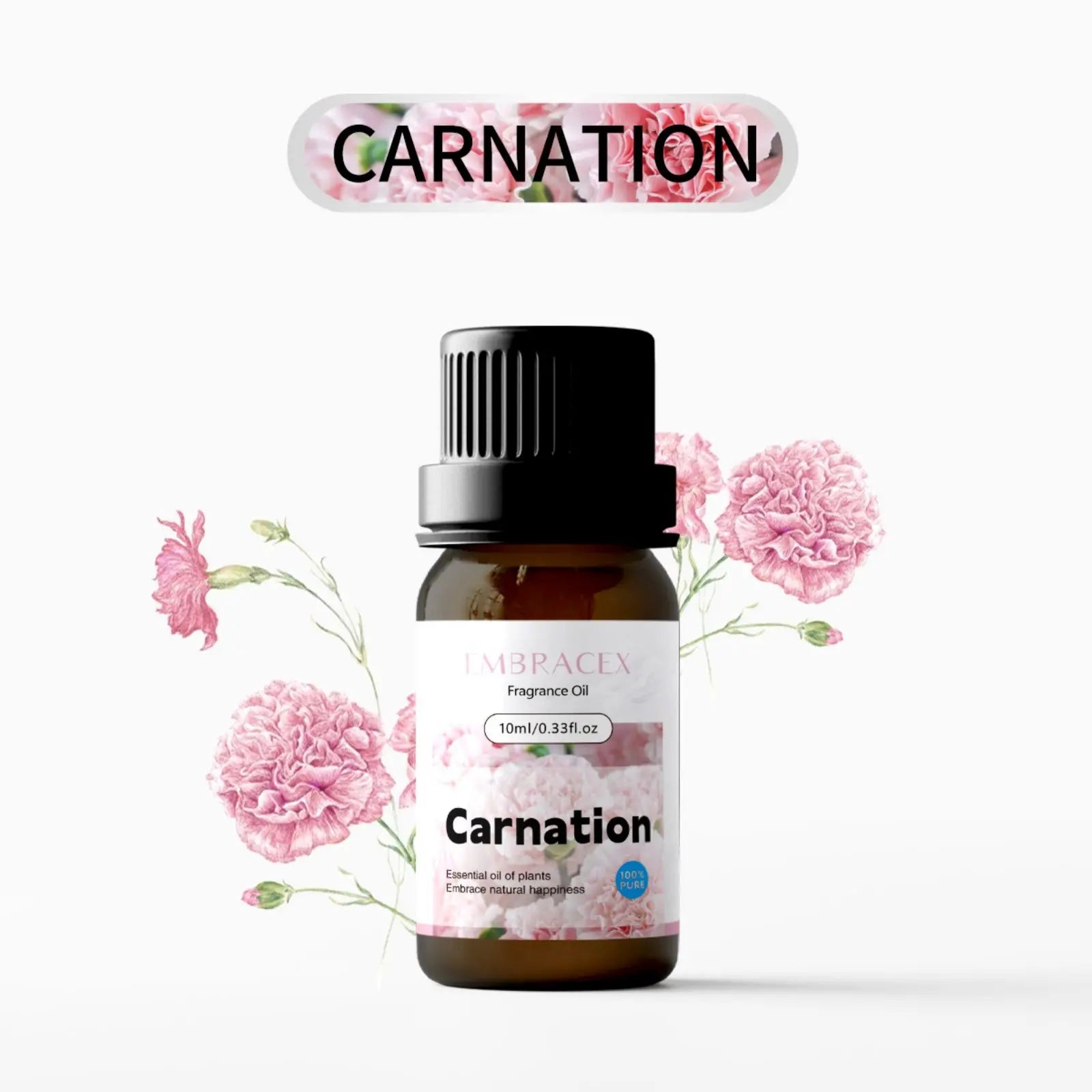 21Type Floral Perfume Oil Flower Fragance Skincare Essential Oils Perfumes Women Body Massage Oil Funny Gifts Mother Day Gift