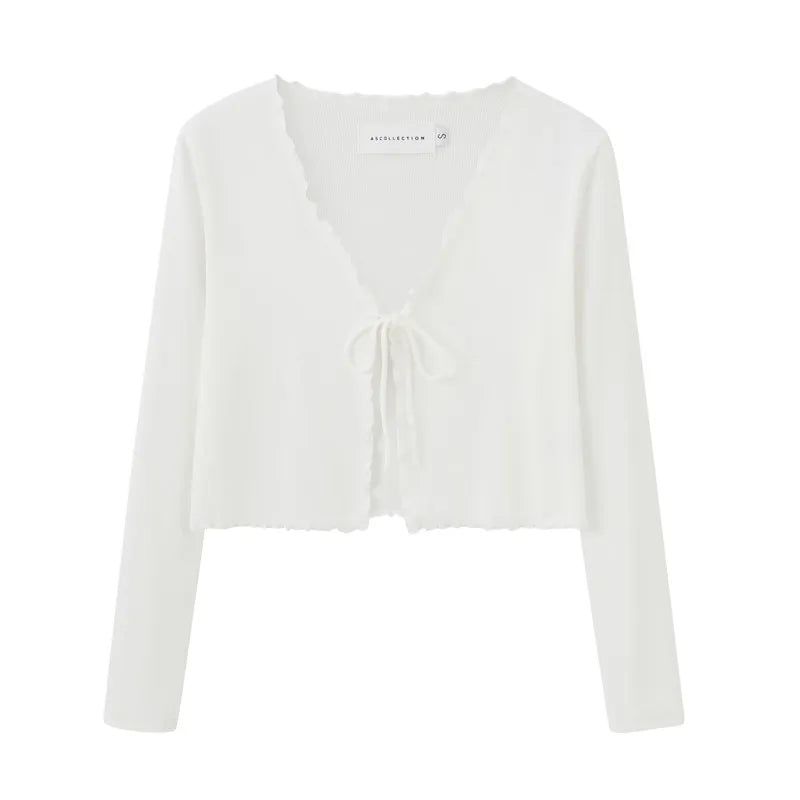 AS 2024 summer woman clothes lettuce cardigan + dress Ruffle Maxi Set nature fiber brand ribbing fabric(ship out in 1 day)