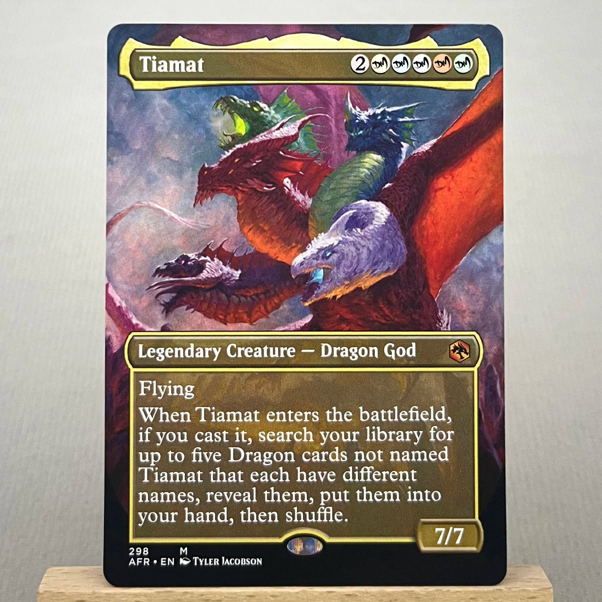 AFR MID MH1 M21 M20 C19 CC1 ONE RNA HOLO12-002 Tcg proxy Breeding magical cards tiamat Elesh Norn, Mother of Machines gathering