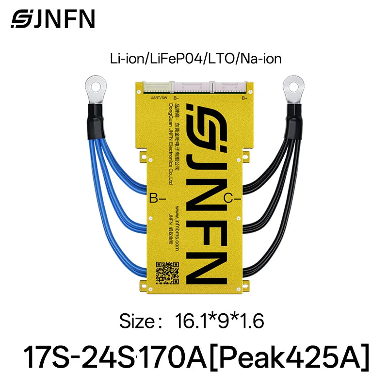 ANT Smart BMS 4S-24S 16S 40A Lifepo4 BMS 10S 13S 48V 30A Li-ion BMS 20S NMC LFP for E-bike E-scooter with Bluetooth Balance BMS