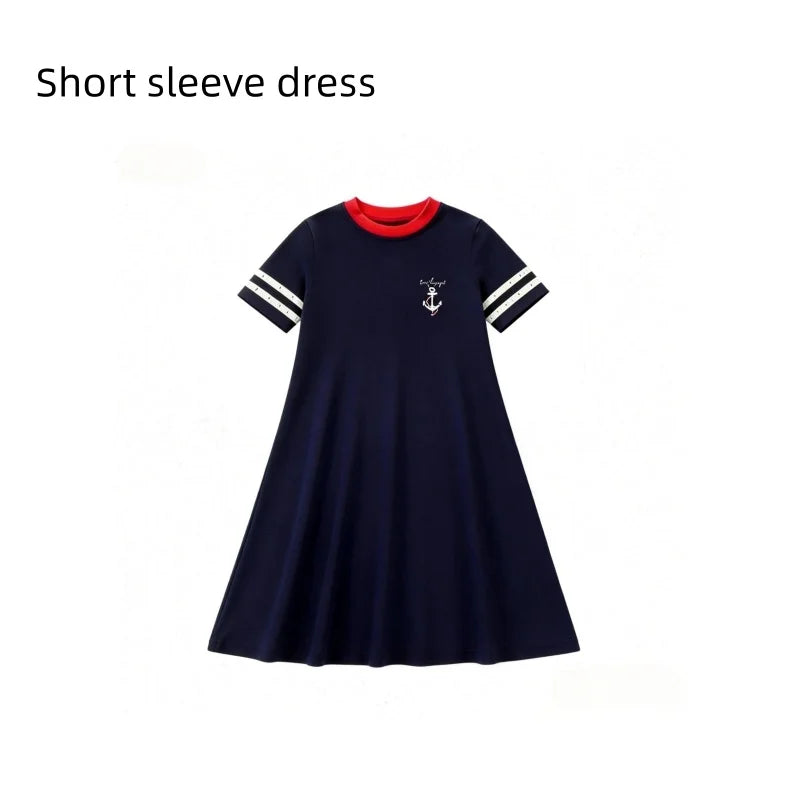 AP SS26 Nautical jersey cotton collection summer boys girls fashion casual clothing dress set shirt