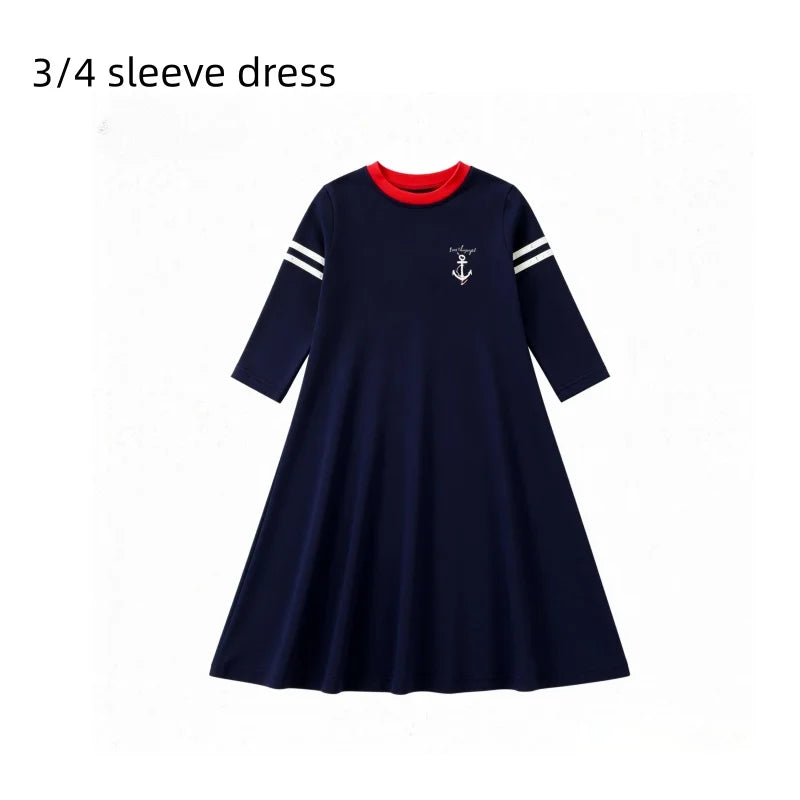 AP SS26 Nautical jersey cotton collection summer boys girls fashion casual clothing dress set shirt