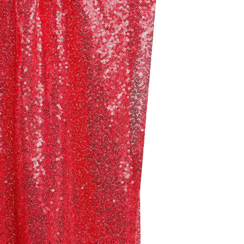 3mm Illusion Small Sequin Embroidered Fabric Stage Evening Dress Embroidered Fabric Background Tablecloth Luggage Fabric