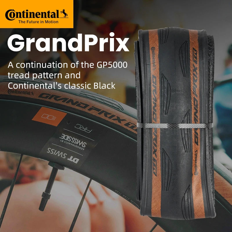 Continental Grand Prix Road Bicycle Tire Anti Puncture Tubeless/Tube Tire 700x25C/28C/30C/32C Black Chili Road Bike Tires