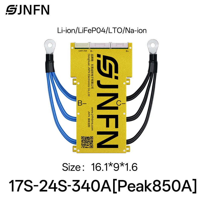 ANT Smart BMS 4S-24S 16S 40A Lifepo4 BMS 10S 13S 48V 30A Li-ion BMS 20S NMC LFP for E-bike E-scooter with Bluetooth Balance BMS