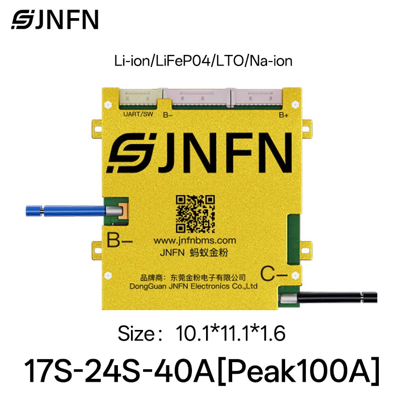 ANT Smart BMS 4S-24S 16S 40A Lifepo4 BMS 10S 13S 48V 30A Li-ion BMS 20S NMC LFP for E-bike E-scooter with Bluetooth Balance BMS