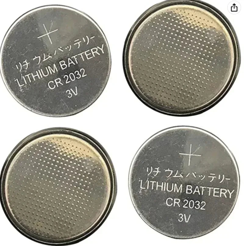 25/50PCS CR2032 CR 2032 cr2032 Button Battery 3V Lithium Battery For Toys Calculator Car Watch Remote Control Button Coin Cell